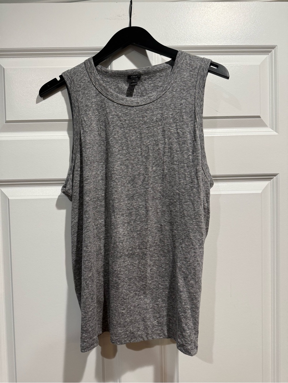 J.Crew Tie Back Tank in Gray Size XL NWT